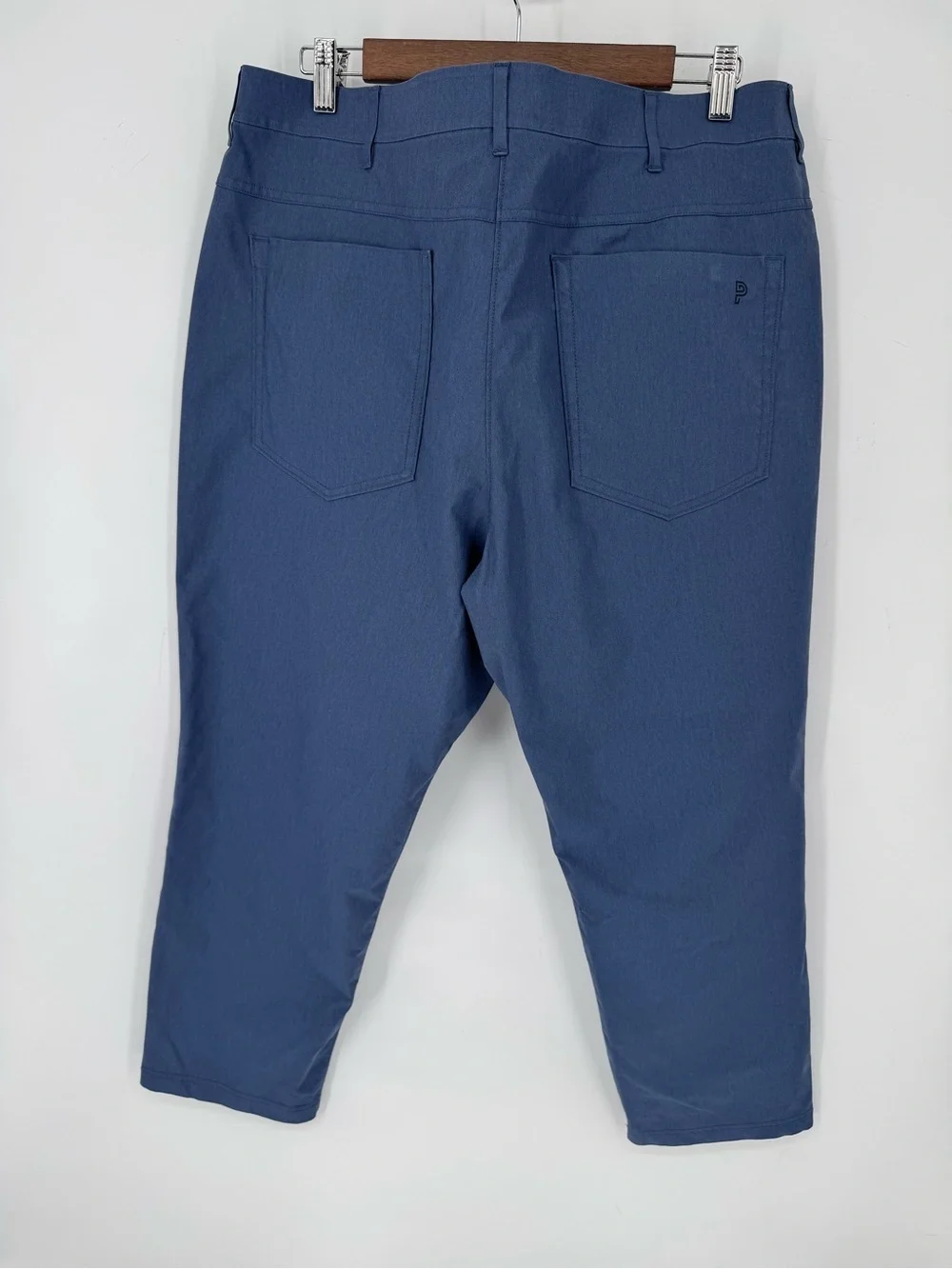 Public Rec Men's Dress Pants in Slate Blue Size 40 Waist + 28 Length Preppy Golf